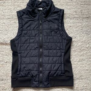 The North Face Black Puffer Vest